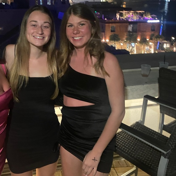 Princess Polly REX MINI DRESS BLACK - Picture 3 of 3